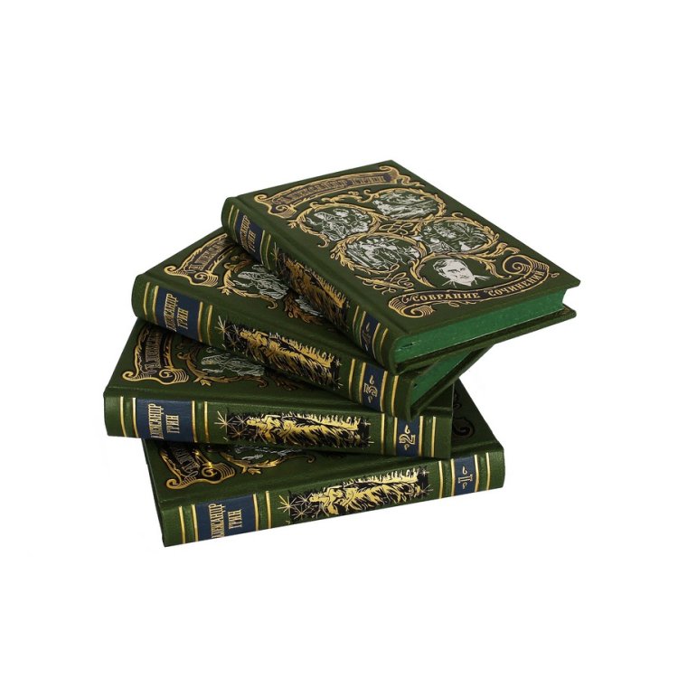 Книги в кожаном переплете Александр Грин - Собрание сочинений в 6 томах BG1374S, фотография 6