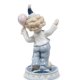 Статуэтка из фарфора Маленький клоун с воздушным шариком Pavone JP-19/13, фотография со спины