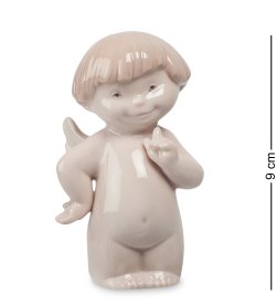 Статуэтка из фарфора Ангелочек Сентябрь