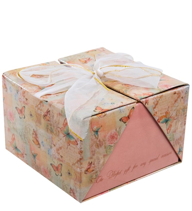 Статуэтка из фарфора Зеленый Дельфин JP-44/15, фотография коробочки