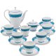 Чайный сервиз на 6 персон из фарфора Византия Pavone JK-191