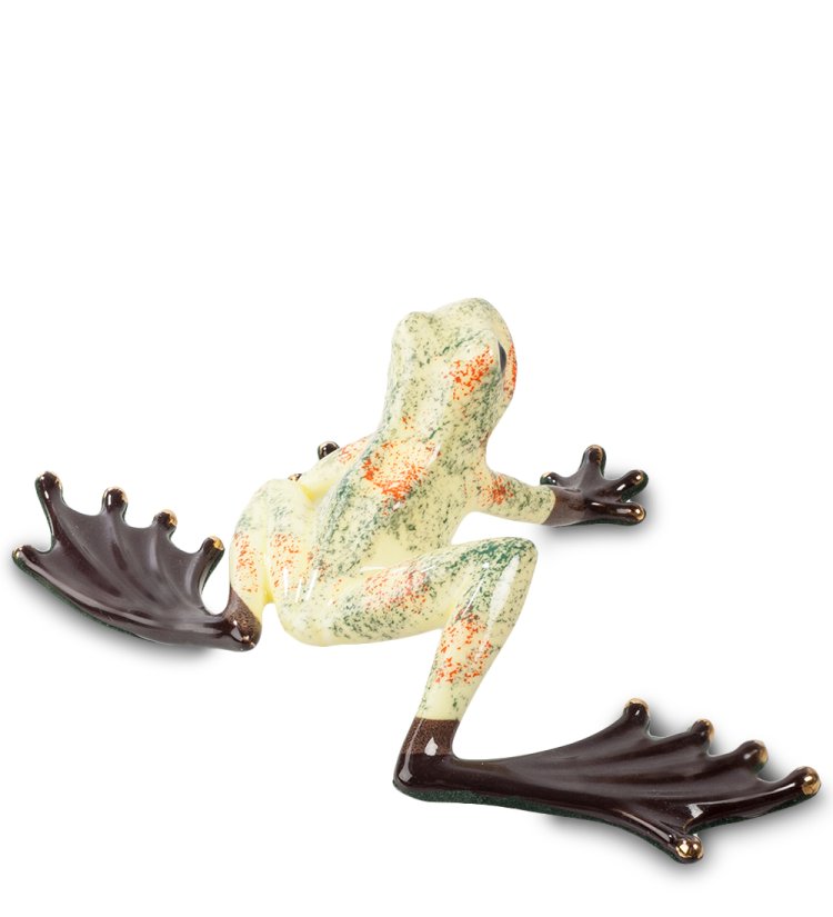 Фигурка из фарфора Кубинская Лягушка Pavone JP-08/13, вид сзади