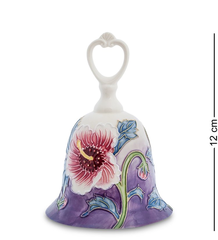 Колокольчик из фарфора Гибискус JP-98/47