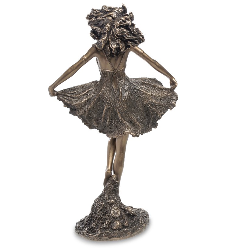 Статуэтка Девушка в платье Veronese WS-583, оборотная сторона