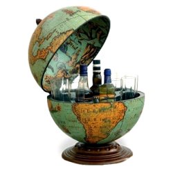 Глобус-бар настольный Лагуна