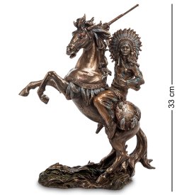 Статуэтка Индеец-победитель на коне