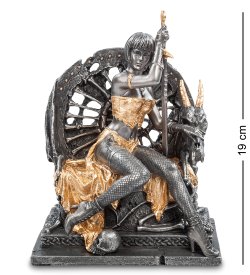 Статуэтка Амазонка в золотом одеянии