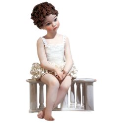 Фарфоровая статуэтка кукла Линда