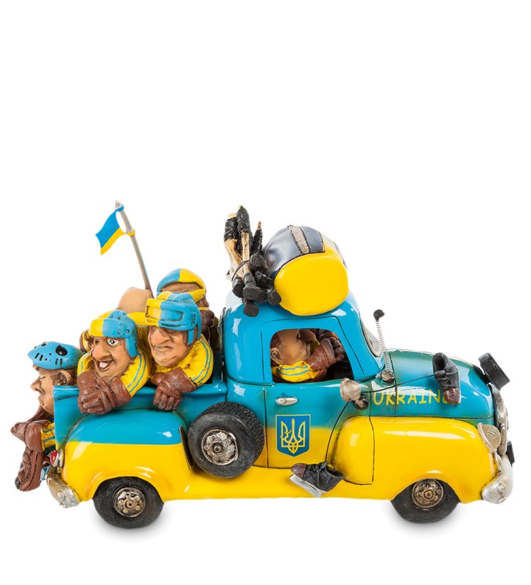 Фигурка Машины Ukraine Road Trip The Comical World of Stratford SCAR-95, вид профиль