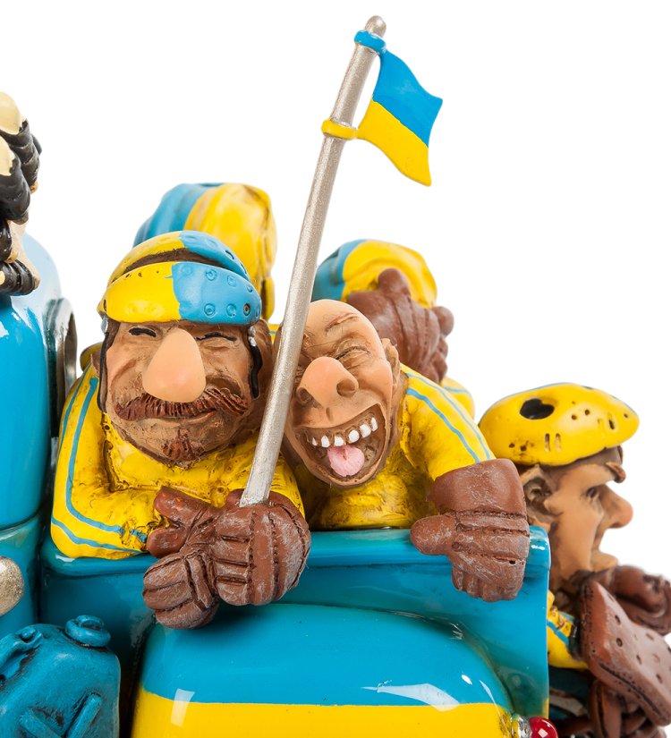 Фигурка Машины Ukraine Road Trip The Comical World of Stratford SCAR-95, увеличенный вид деталей