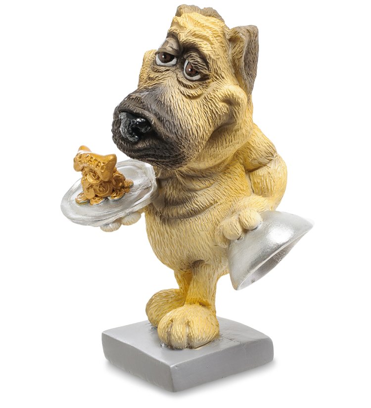 Статуэтка Собака Мастиф Мечты сбываются The Comical World of Stratford RV-912, портретный вид