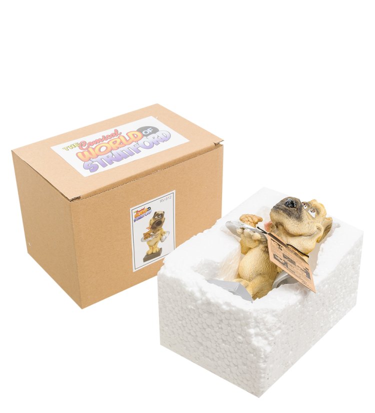 Статуэтка Собака Мастиф Мечты сбываются The Comical World of Stratford RV-912, упаковочный вид