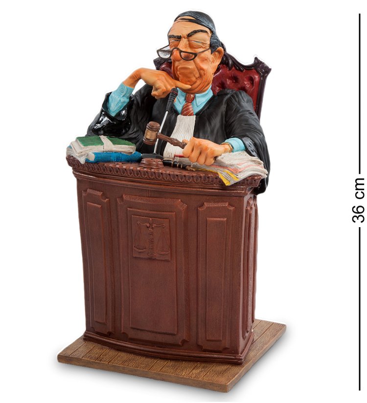 Статуэтка Серьезный Судья - The Judge Forchino FO-85529