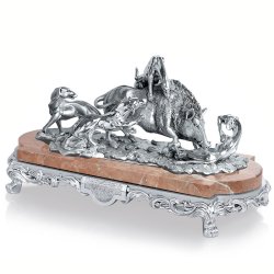 Статуэтка Охота на кабана