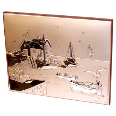 Декоративное панно Морской пейзаж Linea Argenti PD202/20