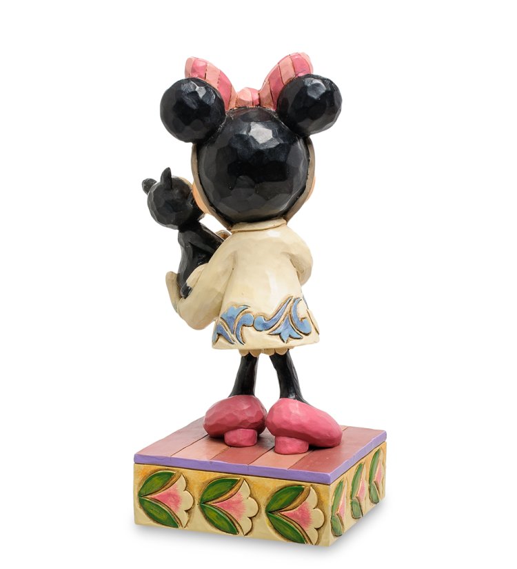Статуэтка Минни Маус ветеринар - Нежная забота Disney Traditions, оборотная сторона