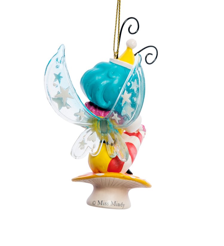 Подвесная фигурка Фея грибов The World of Miss Mindy, оборотная сторона