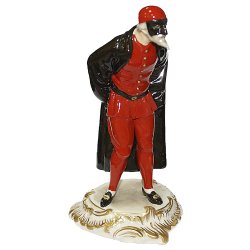 Фарфоровая статуэтка Панталоне