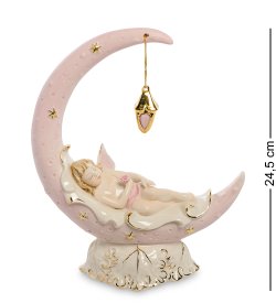 Статуэтка спящая Девочка на луне