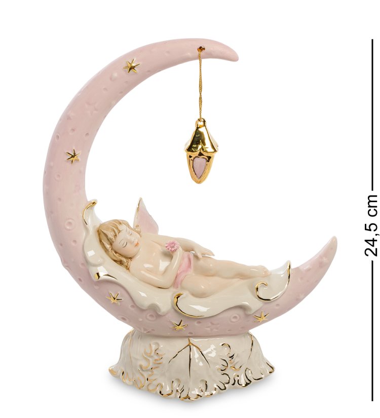 Статуэтка спящая Девочка на луне Sabadin Vittorio SV- 109