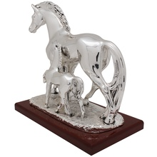 Статуэтка Лошадь с жеребёнком Exetera Argenti 46-247337, оборотная сторона