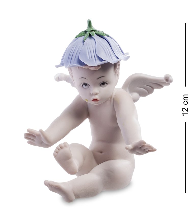 Статуэтка из бисквитного фарфора Амурчик сидит Pavone JP-13/ 3