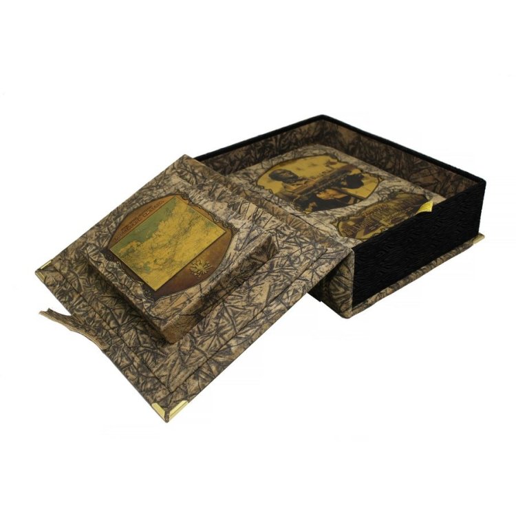 Книга кожаном переплете История железнодорожного дела в России - Головачев А.А., репринтное издание BG6609R, фотография сбоку