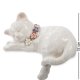 Статуэтка из фарфора Белый котенок спит Pavone CMS-15/11