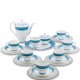 Чайный сервиз на 6 персон с тарелками Византия Pavone JK-192