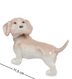 Фигурка из фарфора Такса