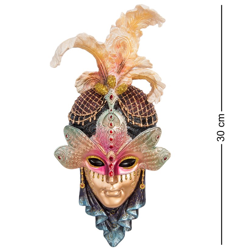Венецианская маска Стрекоза Veronese WS-360
