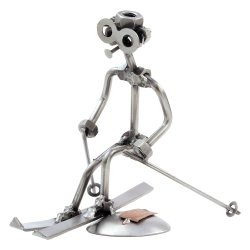 Лыжник-слалом - Фигурка из металла