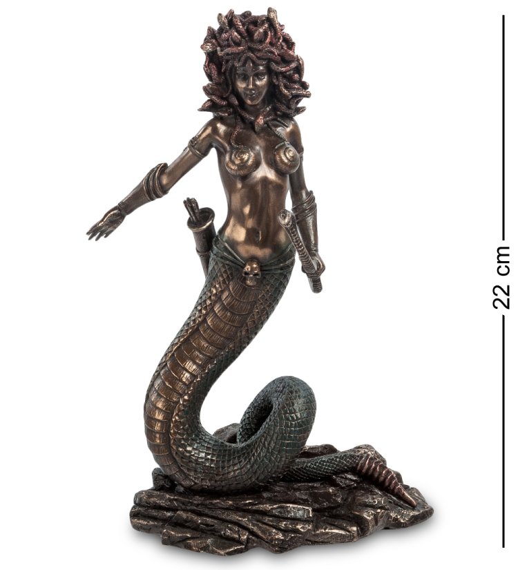 Статуэтка Горгона Медуза Veronese WS-479/ 1