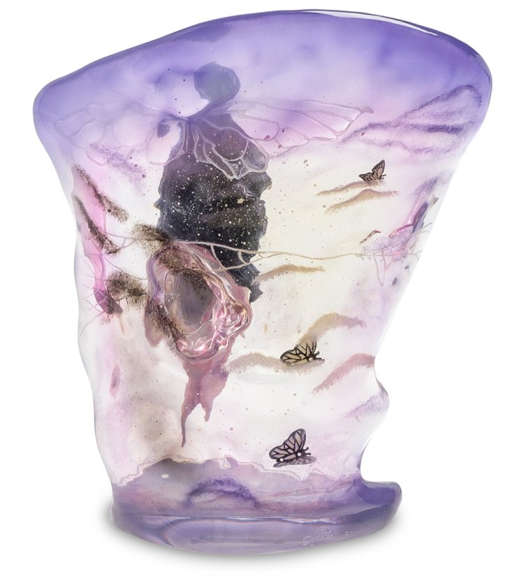 Статуэтка в стиле Фэнтези - Невесомая красота - Селина Фенек Veronese WS-257, оборотная сторона