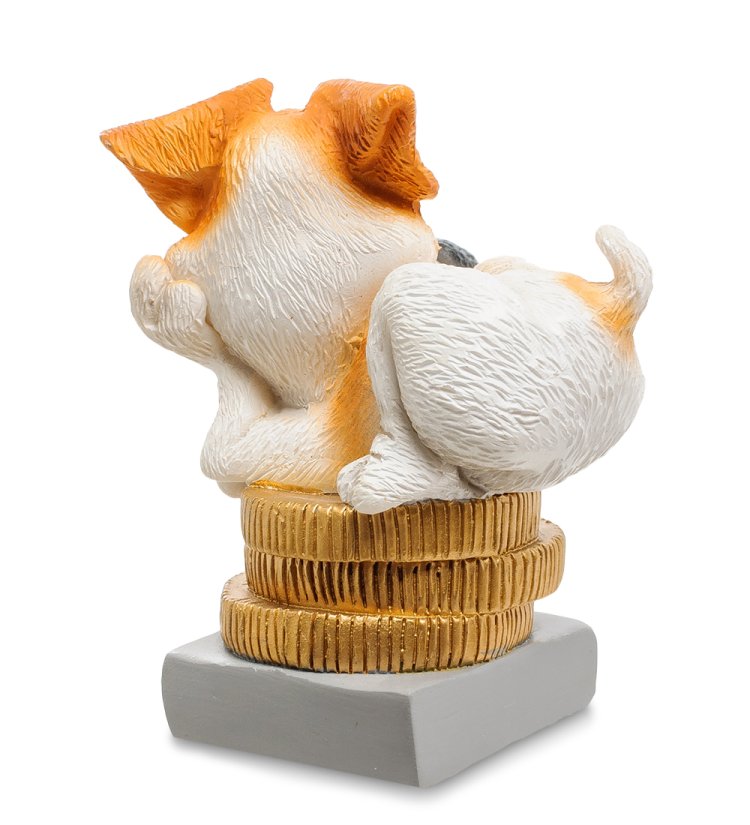 Статуэтка Собака Джек-Рассел Поймай удачу The Comical World of Stratford RV-911, оборотная сторона