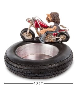 Пепельница Байкер на шине