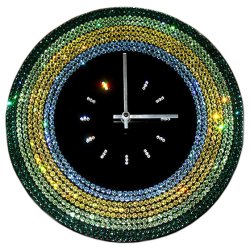 Часы с кристаллами Swarovski - Весеннее ожерелье