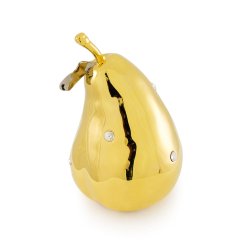 Статуэтка Золотая Груша со Swarovski коллекция Emozioni