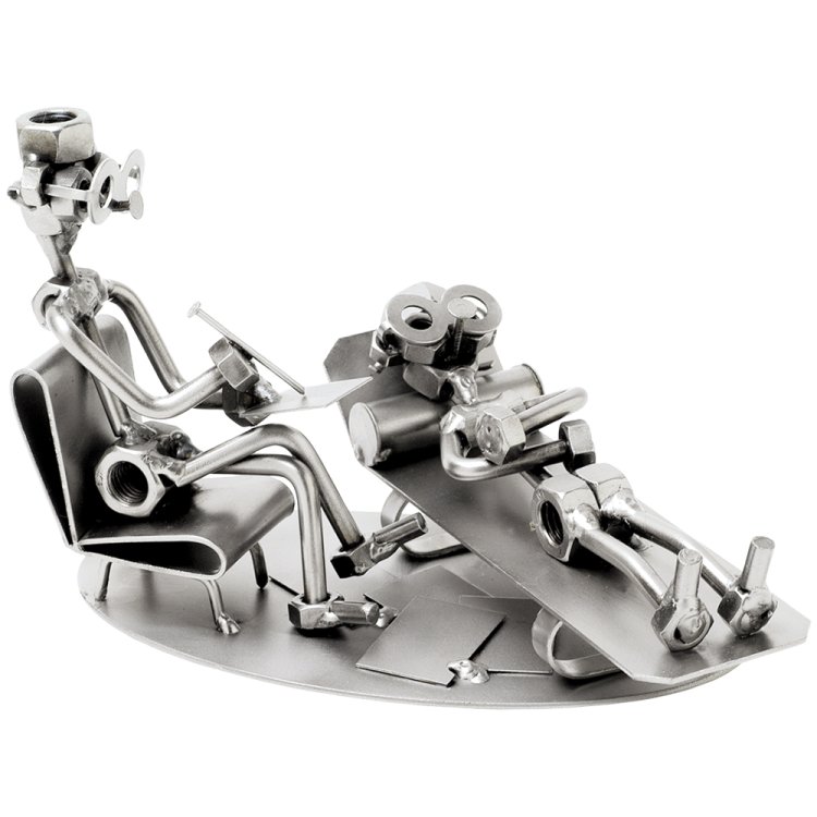 Фигурка из металла Психоаналитик 239 Hinz & Kunst