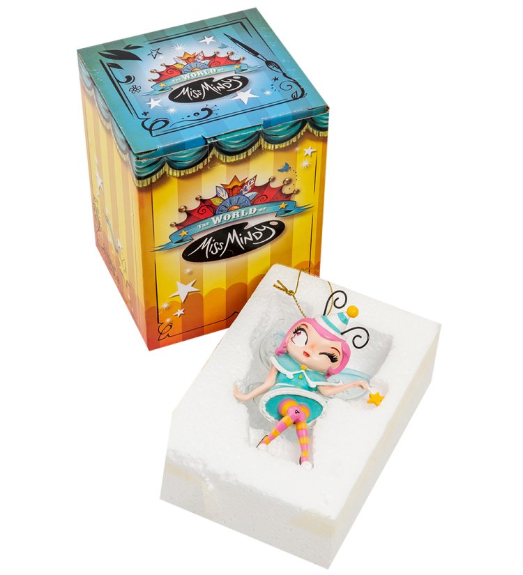 Подвесная фигурка Фея развлечений The World of Miss Mindy, упаковочный вид