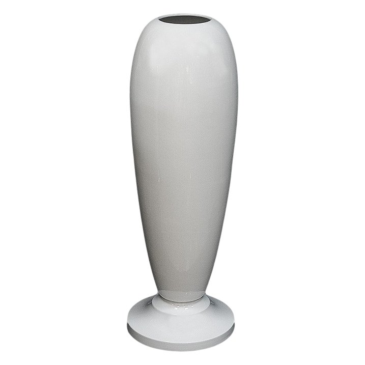 Напольная Ваза для цветов белая коллекция Bellavita
