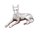 Статуэтка Дог Арлекин Exetera Argenti 46-247389