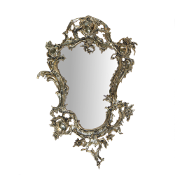 Зеркало Дон Жоан в золотой раме из бронзы