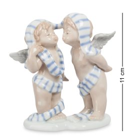 Статуэтка из фарфора Пара маленьких Ангелочков