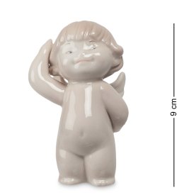 Статуэтка из фарфора Ангелочек Ноябрь