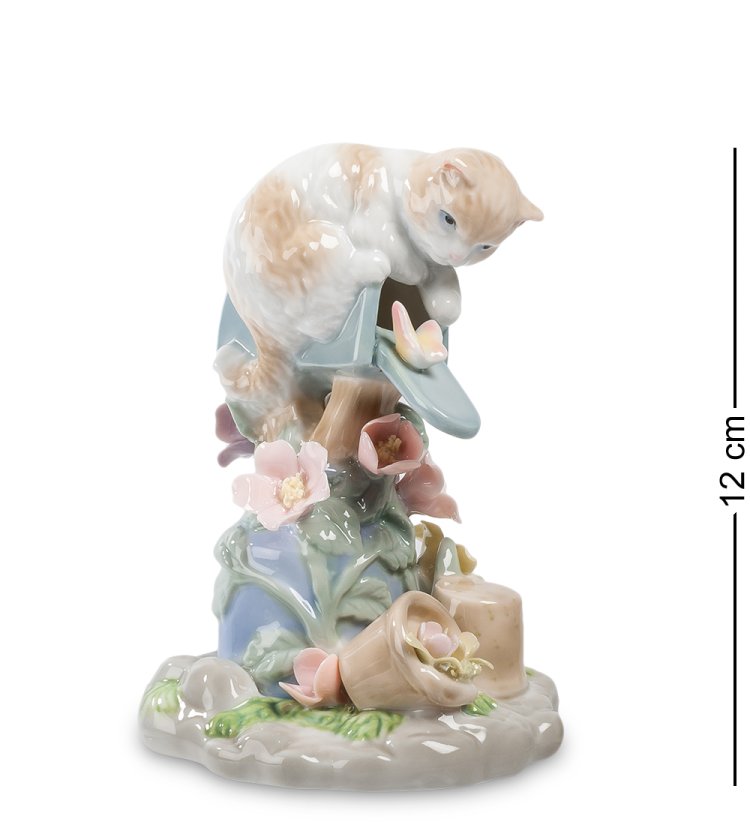 Фигурка из керамики Пушистый почтальон Pavone CMS-15/67