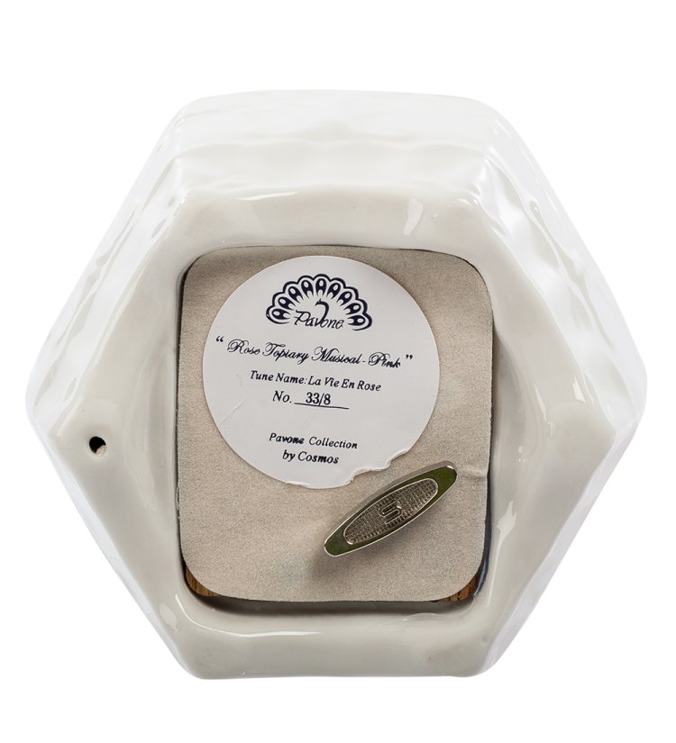 Музыкальная статуэтка Букет розовых роз Pavone CMS-33/ 8, фотография снизу