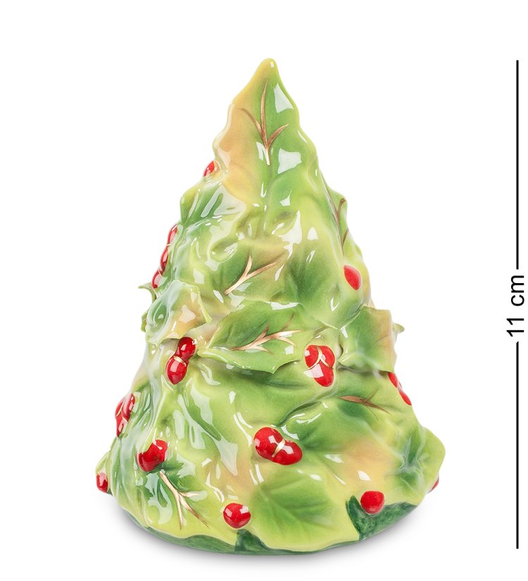 Колокольчик из керамики Рождественская елка CMS-38/ 7