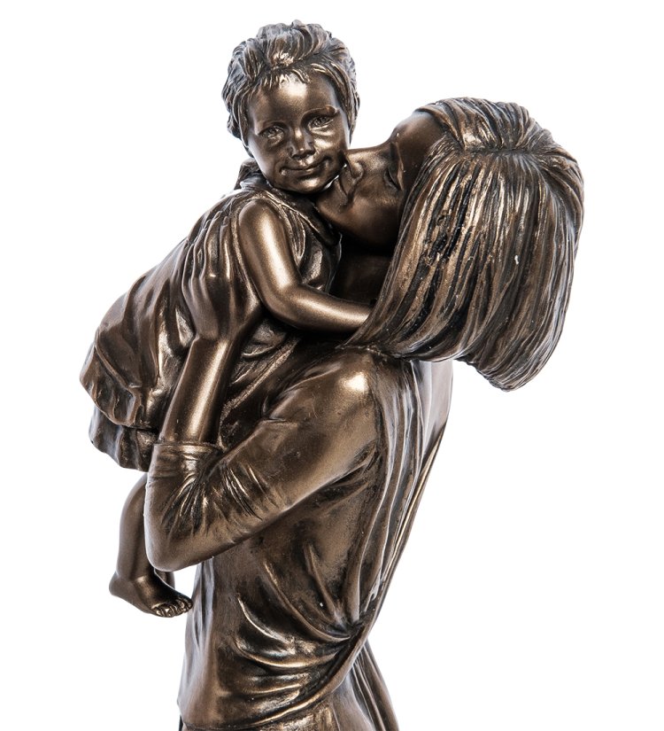 Статуэтка Мать с ребенком Veronese WS-986, портретный вид