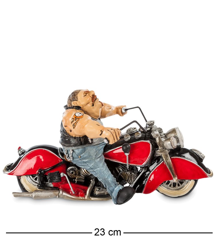 Фигурка Байкер The Comical World of Stratford RV- 12, вид профиль